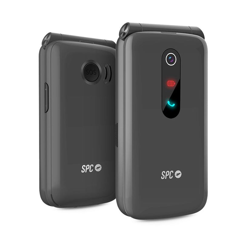 Teléfono Móvil SPC Stella 3 para Personas Mayores/ 4G/ Negro