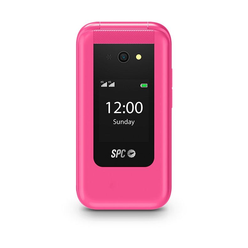 Teléfono Móvil SPC WILD para Personas Mayores/ 4G/ Rosa