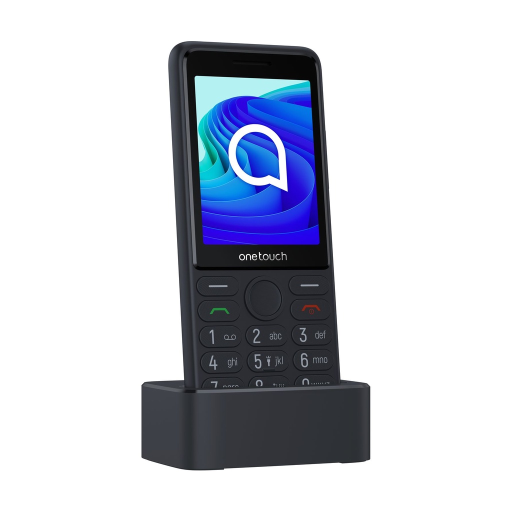 Teléfono Móvil TCL One Touch 4042S para Personas Mayores/ 4G/ Gris Oscuro