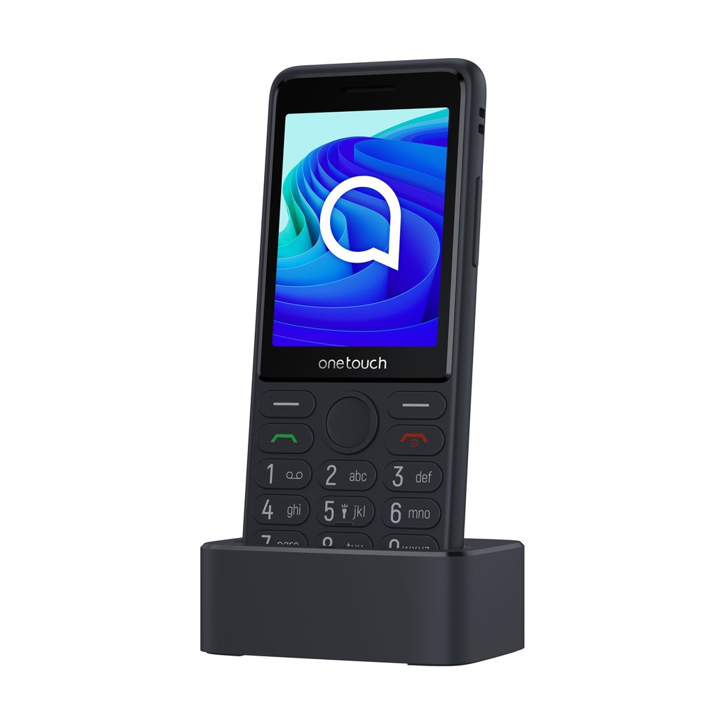 Teléfono Móvil TCL One Touch 4042S para Personas Mayores/ 4G/ Gris Oscuro