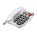 Teléfono SPC Confort Numbers 2/ Blanco
