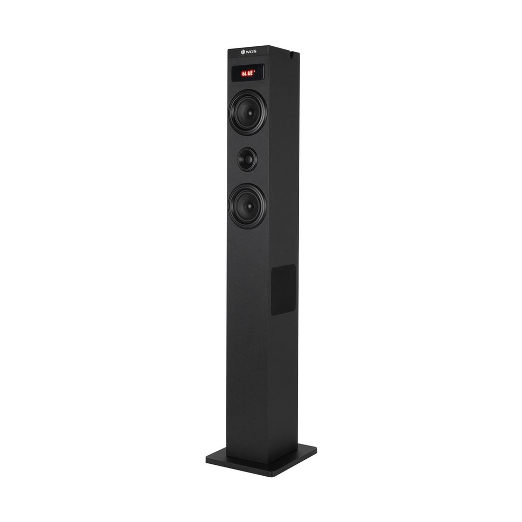Torre de Sonido con Bluetooth NGS SKY CHARM 2.1/ 80W/ 2.1