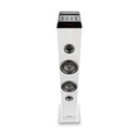 Torre de Sonido con Bluetooth NGS SKY CHARM PRO/ 80W/ 2.0/ Blanca