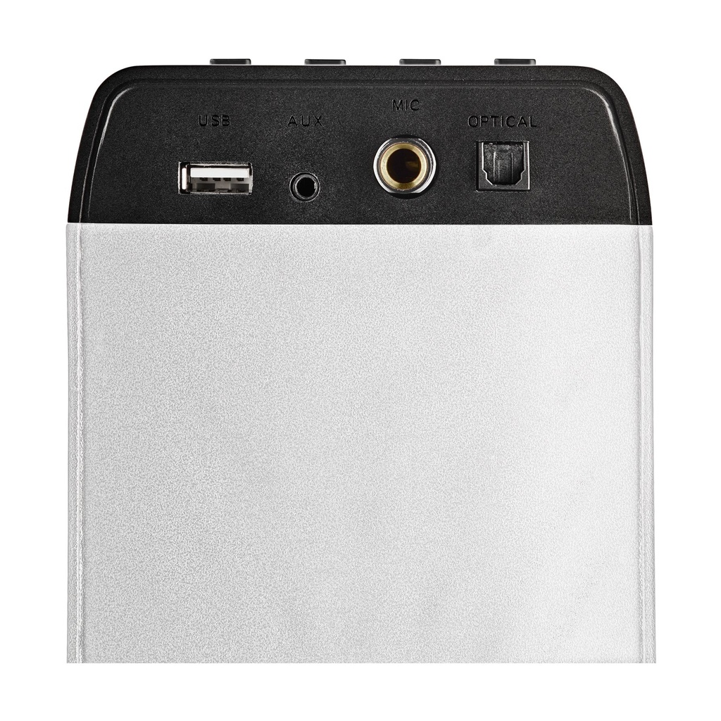 Torre de Sonido con Bluetooth NGS SKY CHARM PRO/ 80W/ 2.0/ Blanca
