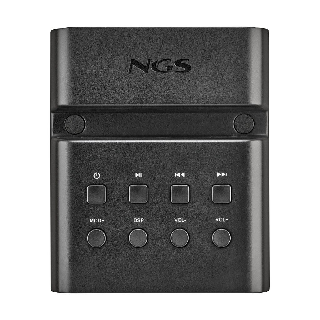 Torre de Sonido con Bluetooth NGS SKY CHARM PRO/ 80W/ 2.0/ Blanca