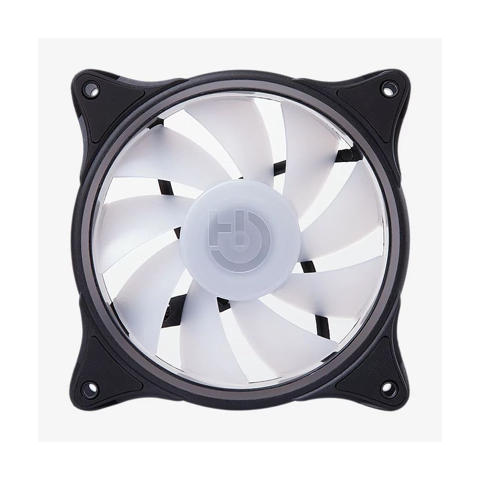 Ventilador Hiditec N18 ARGB/ 12cm/ Negro