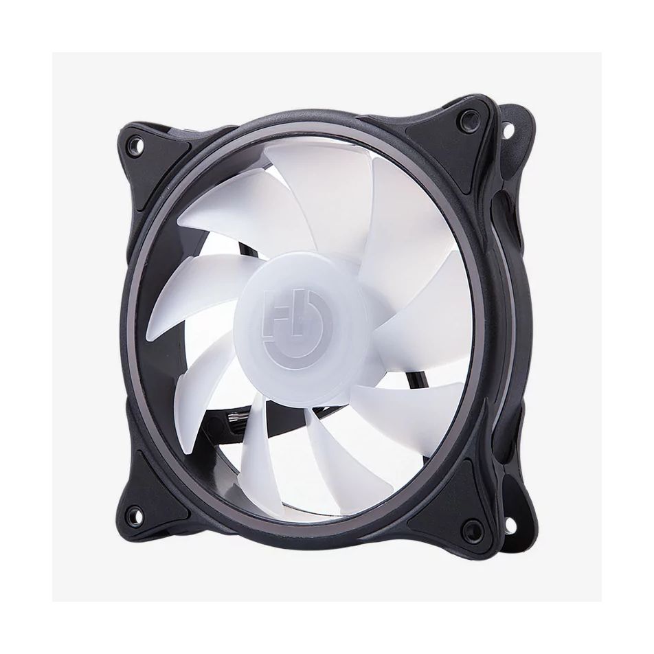 Ventilador Hiditec N18 ARGB/ 12cm/ Negro