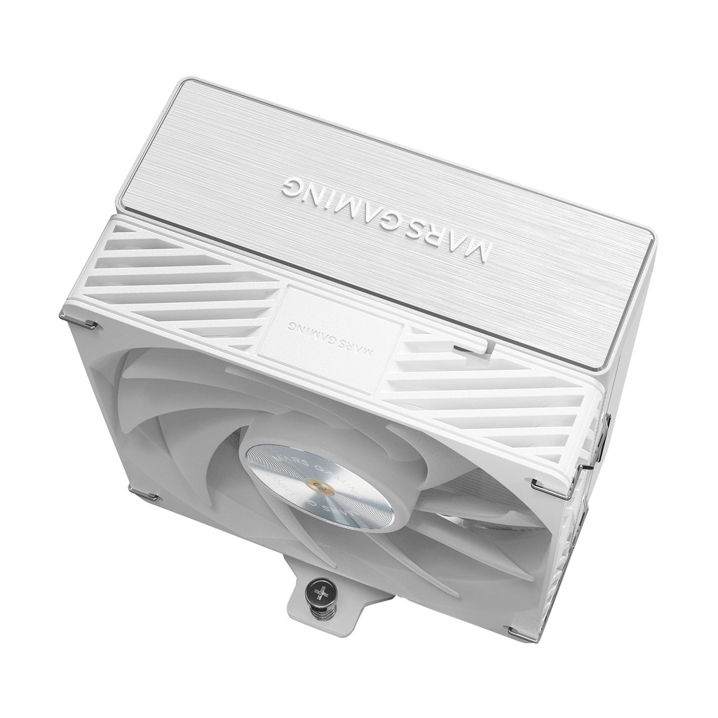Fan with Heatsink Mars Gaming MCPU-X5/ 12cm/ White