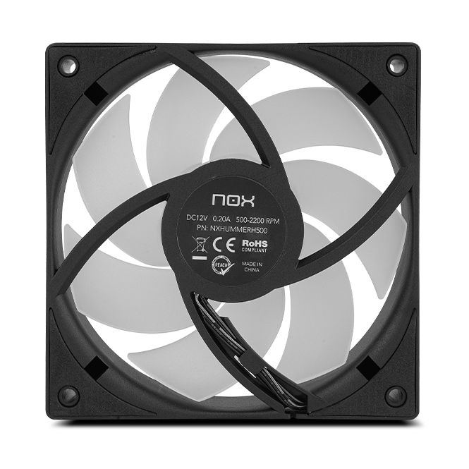 Ventilador con Disipador Nox Hummer H-500/ 12cm