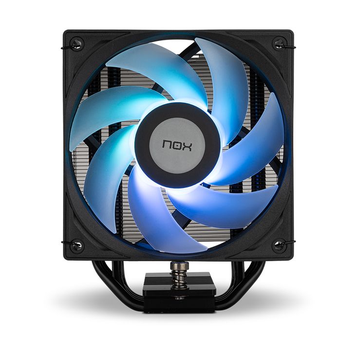 Ventilador con Disipador Nox Hummer R-400 ARGB/ 12cm
