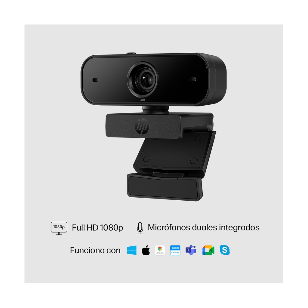 Webcam HP 435 FHD Enfoque Automático/ 1920 x 1080 Full HD