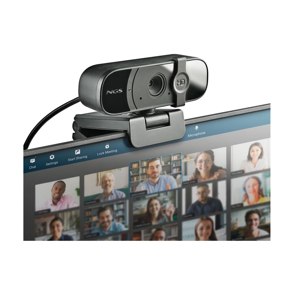 Webcam NGS XpressCam 1080/ 1920 x 1080 Full HD