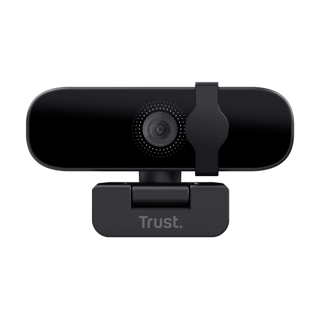 Webcam Trust Tanor/ Enfoque Automático/ 1920 x 1080 Full HD