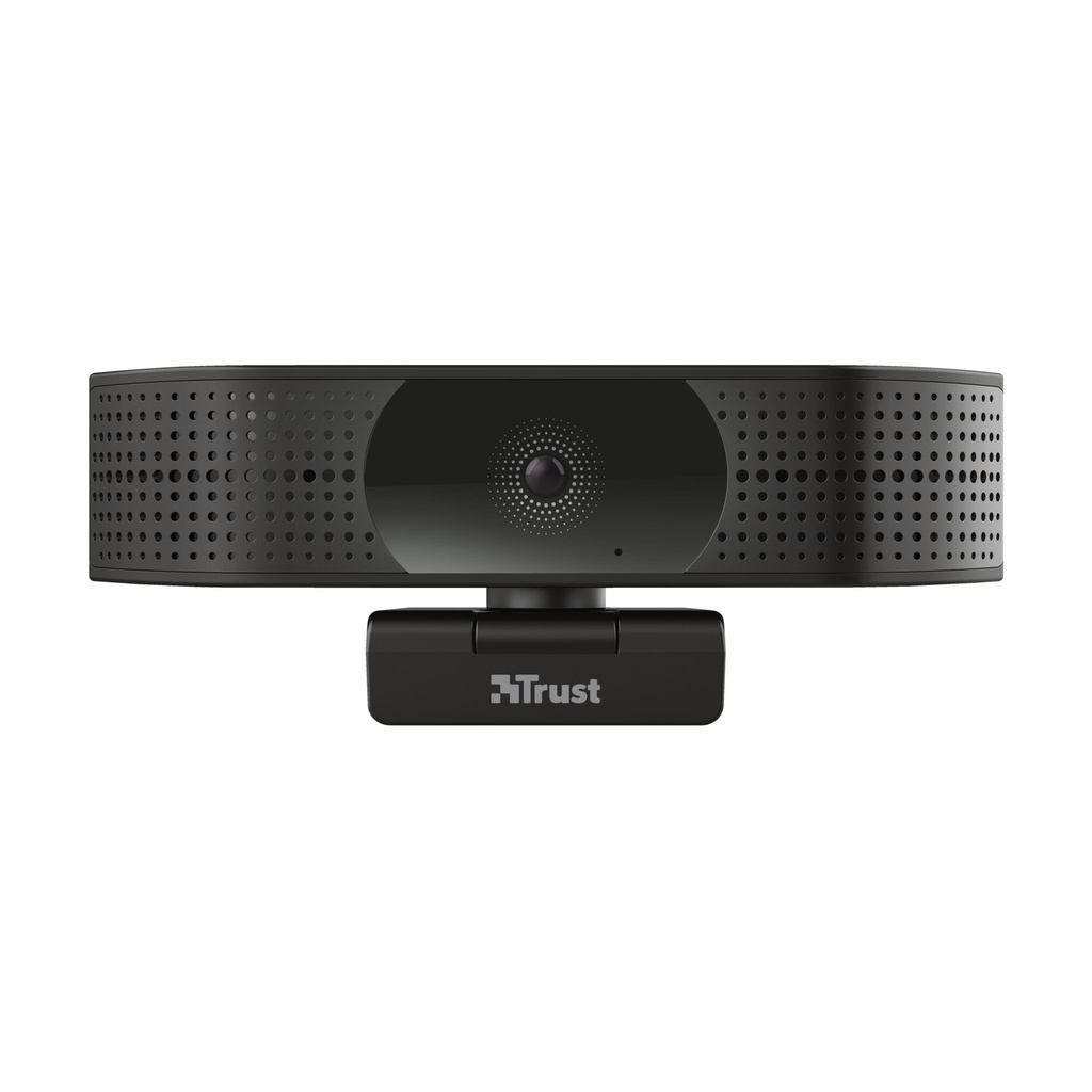 Webcam Trust Teza 24280/ Enfoque Automático/ 3840 x 2160 4K
