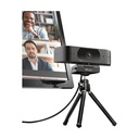 Webcam Trust Teza 24280/ Enfoque Automático/ 3840 x 2160 4K