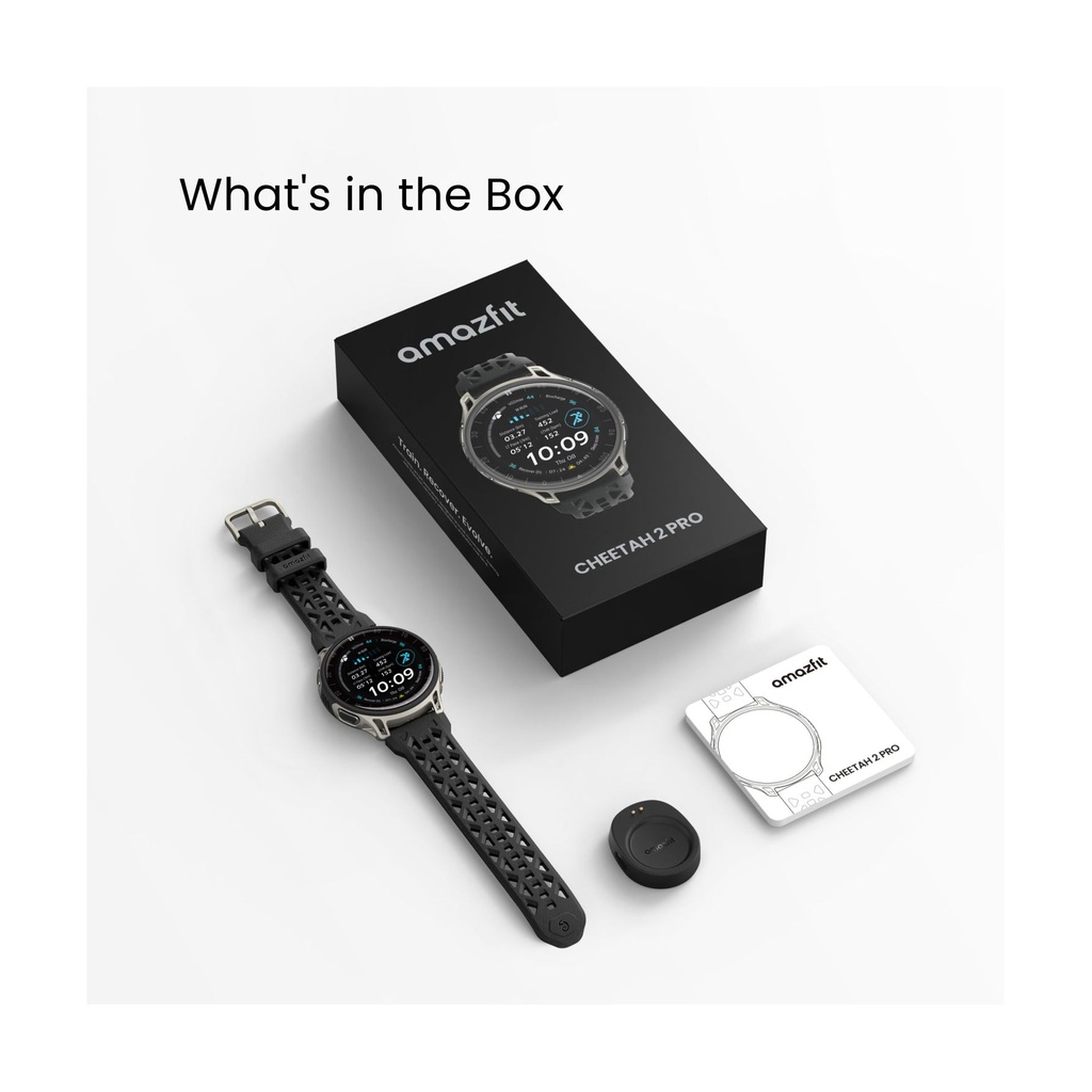 Amazfit Cheetah Pro 2 Smartwatch Negro (Titanium)