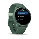 Garmin vívoactive 6 No compatible 42 mm Verde (Green) + correa Silicona Verde