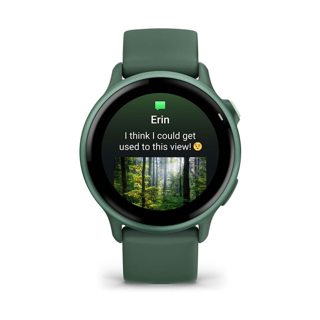 Garmin vívoactive 6 No compatible 42 mm Verde (Green) + correa Silicona Verde