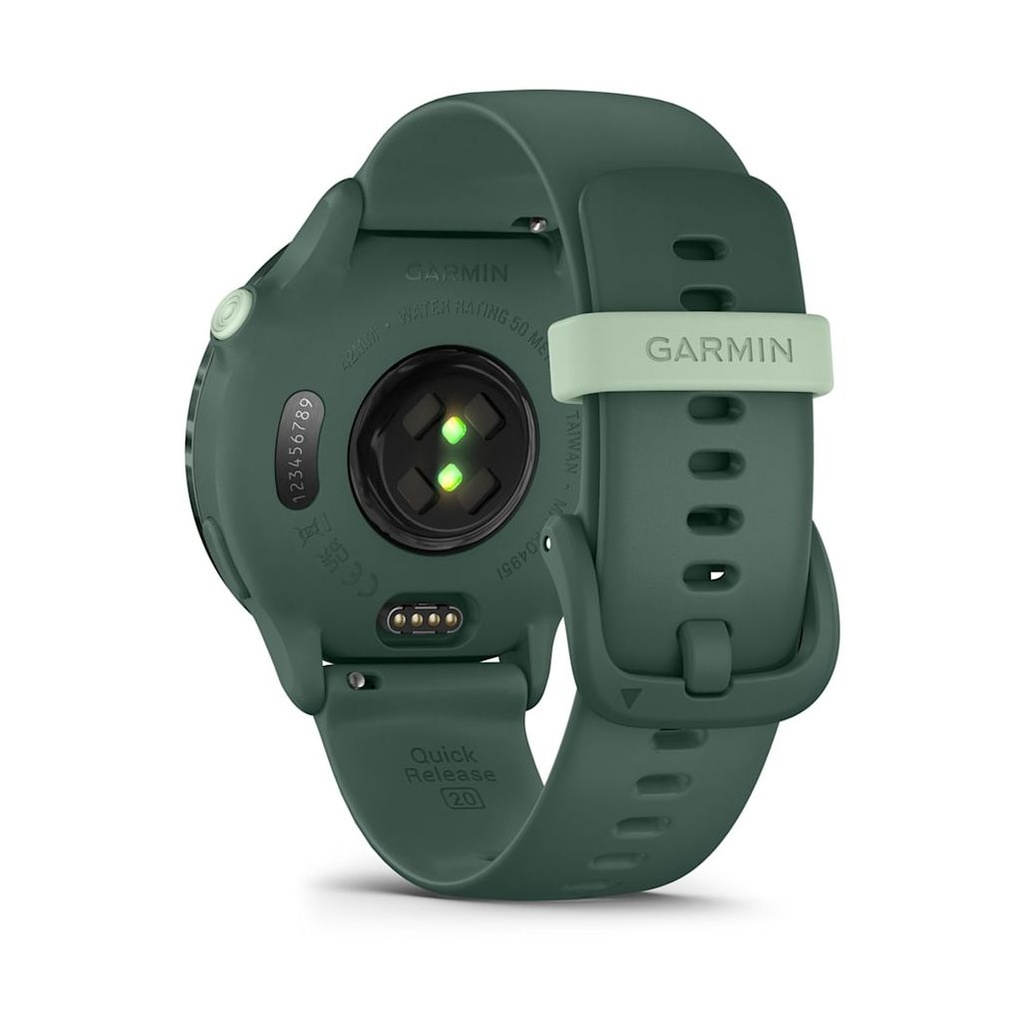 Garmin vívoactive 6 No compatible 42 mm Verde (Green) + correa Silicona Verde