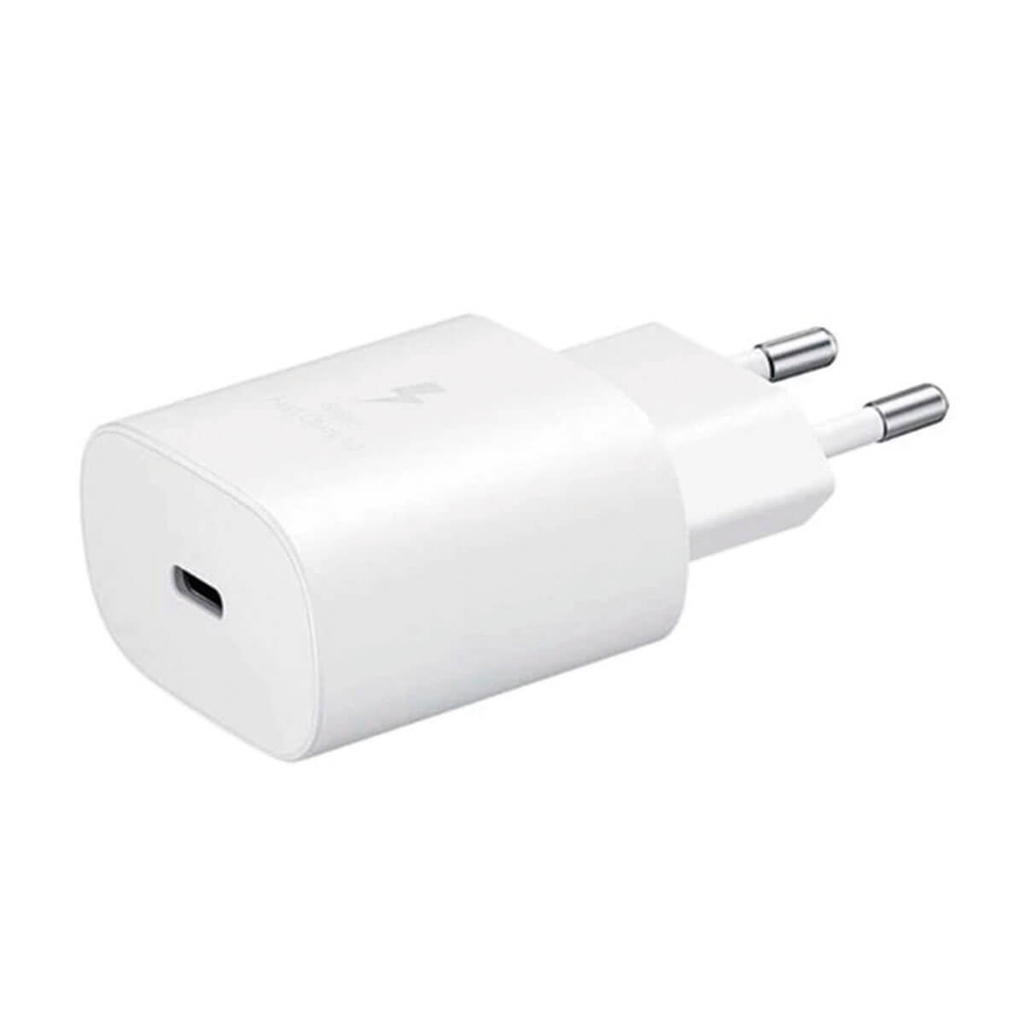 Samsung EP-TA800 Cargador Ultra Rápido USB-C 25W Blanco (White) sin cable
