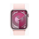 Apple Watch Series 9 GPS 45mm Aluminio y Correa Deportiva Loop Rosa (Light Pink)
