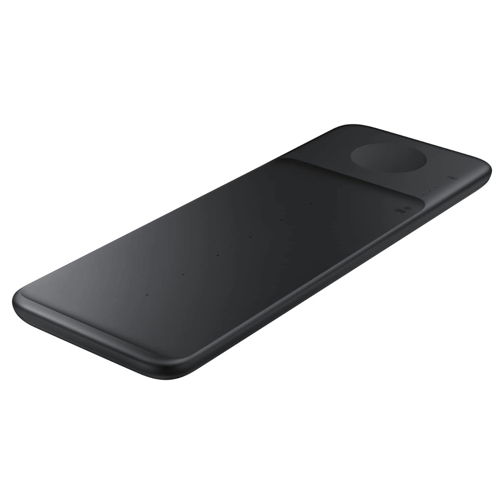 Samsung Wireless Charger Trio Cargador 3 en 1 Negro EP-P6300