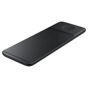 Samsung Wireless Charger Trio Cargador 3 en 1 Negro EP-P6300