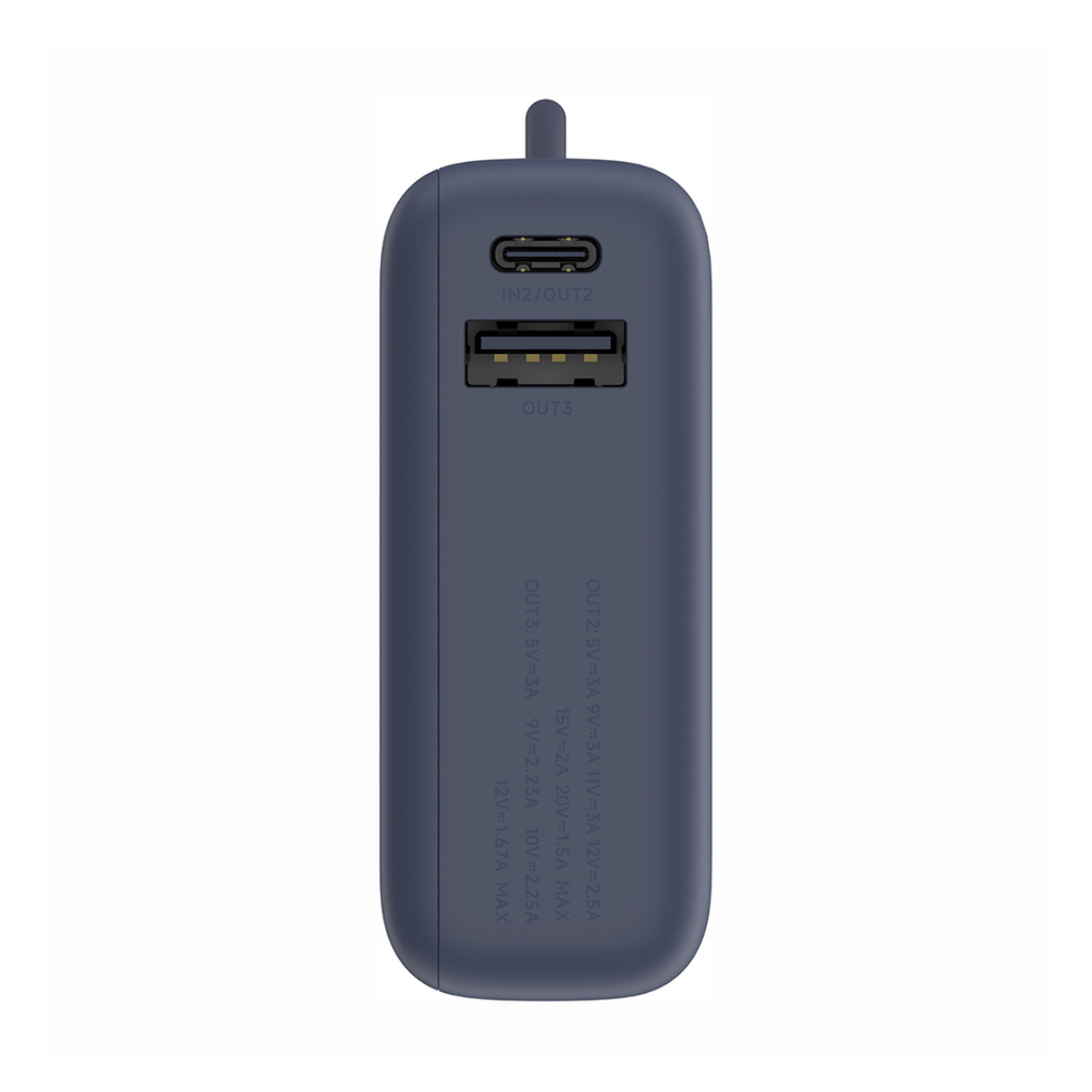 Xiaomi Power Bank 33W 10.000 mAh (Integrated Cable) Azul