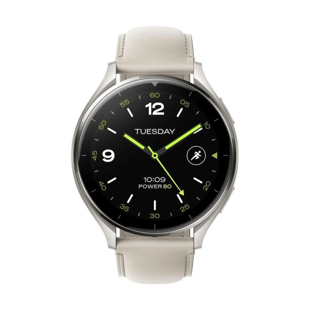 Xiaomi Watch 2 Bluetooth Gris Titanio con Correa de Cuero Blanca BHR9306GL
