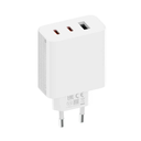 Xiaomi 67W GaN Charger 2C1A Cargador de pared + Cable de datos USB-C Blanco