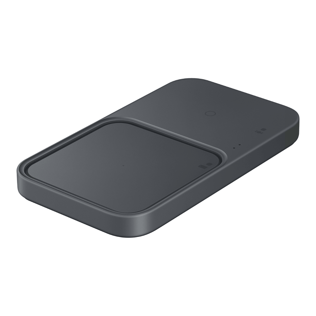 Samsung Cargador Super Fast Wireless Charger Duo Gris (Dark Gray) EP-P5400TBE