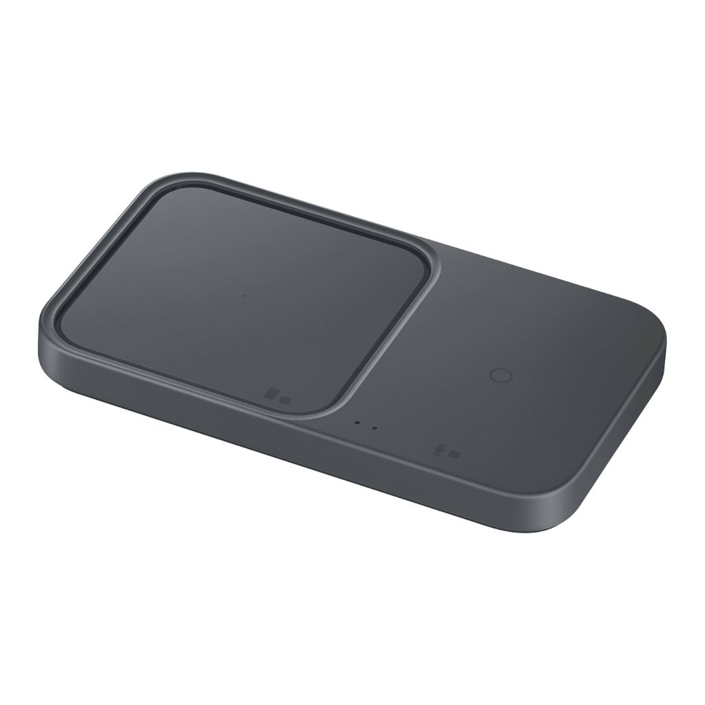 Samsung Cargador Super Fast Wireless Charger Duo Gris (Dark Gray) EP-P5400TBE