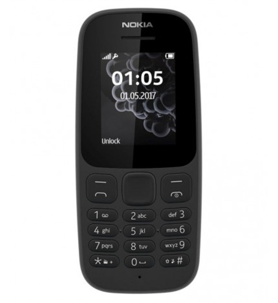 Nokia 105 2019 4th Edition DualSIM libre negro