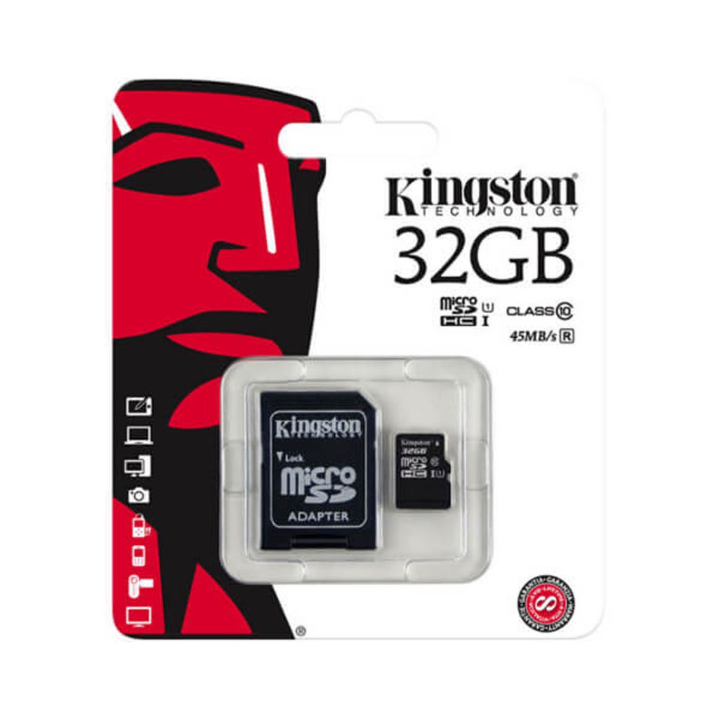 Kingston MicroSDHC Card 32 GB