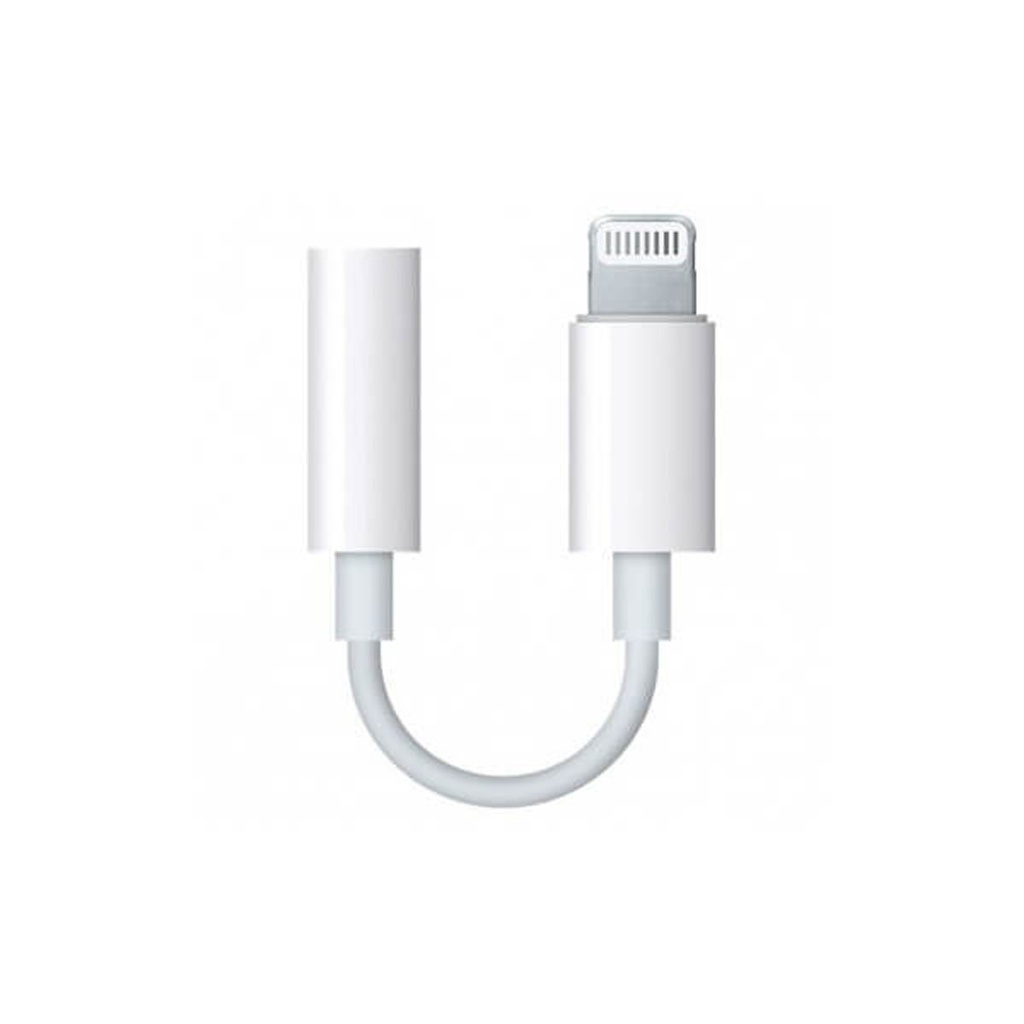 Apple Adaptateur Lightning vers Jack 3,5 mm Blanc