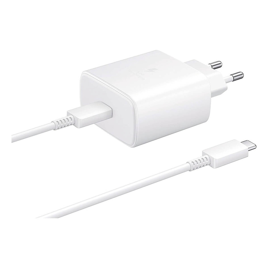 Samsung EP-TA845 Ultraschnelles Ladegerät USB-C 45W Weiß