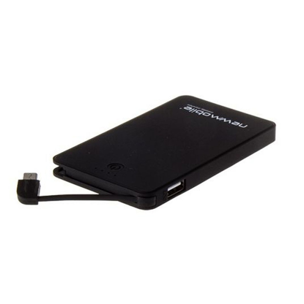 Newmobile Power Bank 2.600 mAh Nero