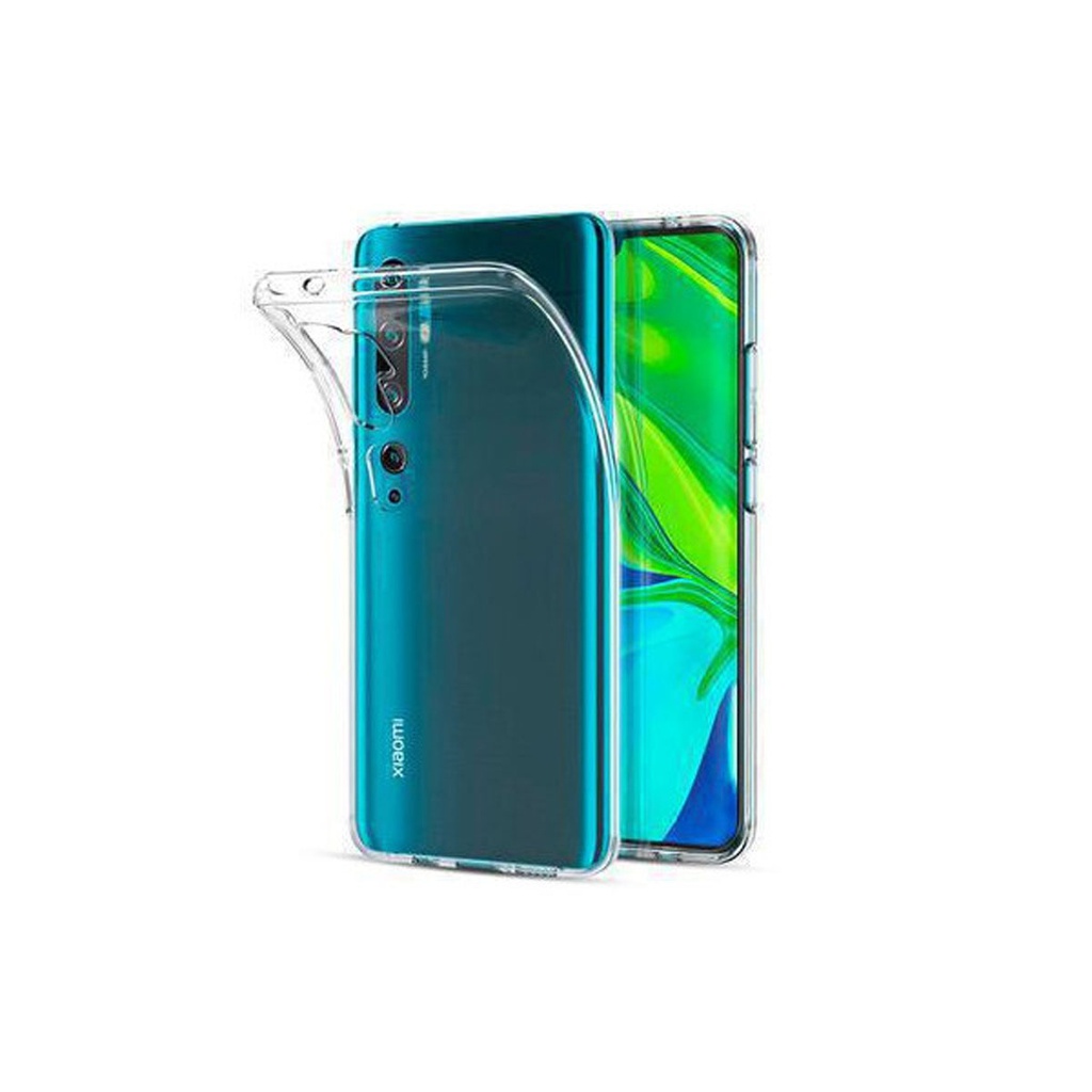 Nieuw - Xiaomi Mi Note 10 transparante siliconen gel case