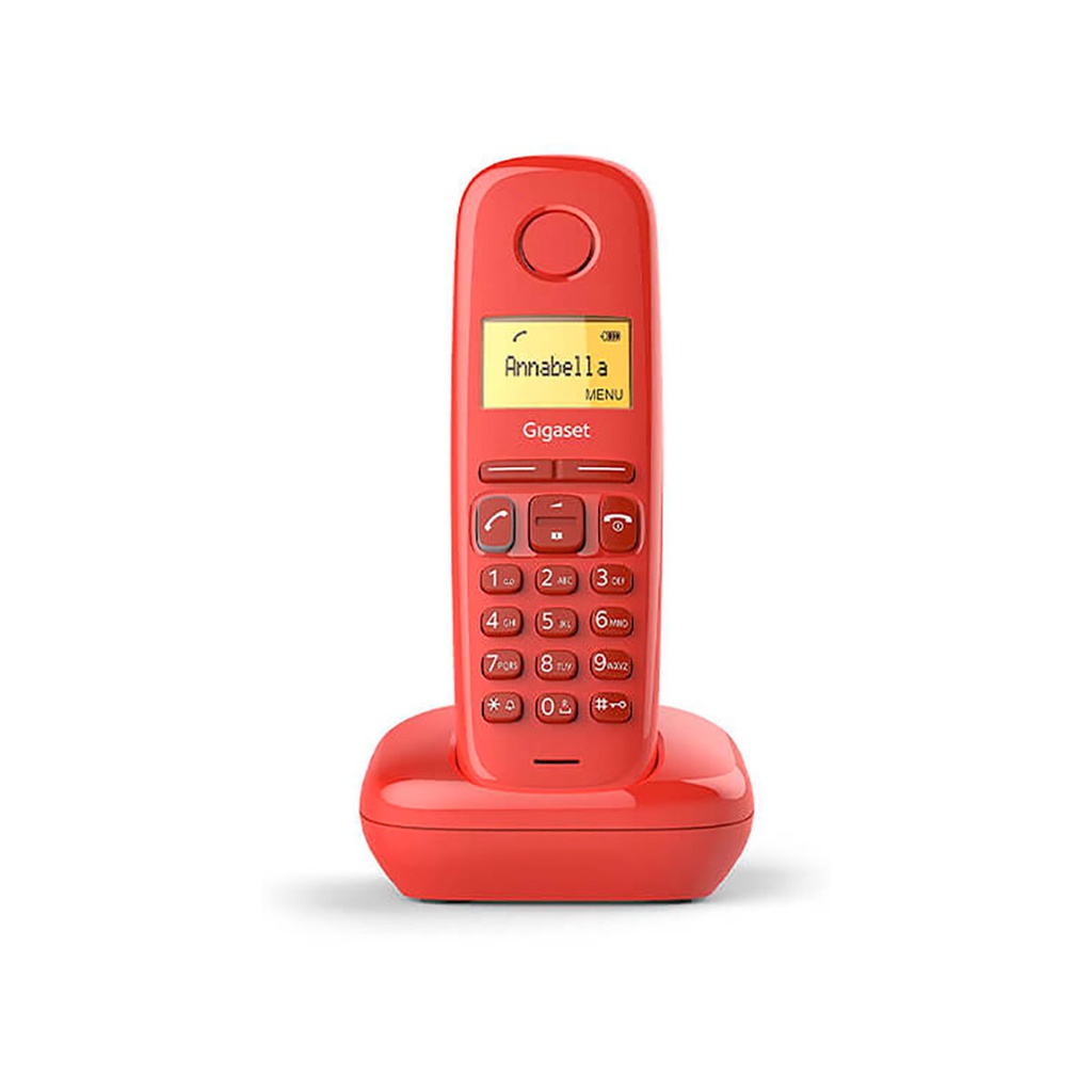Téléphone sans fil DECT Gigaset A170 rouge