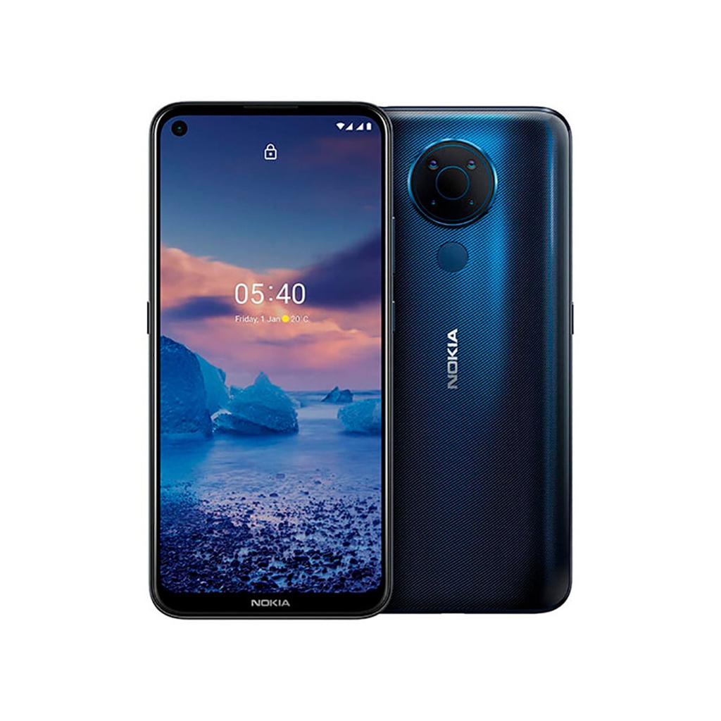 Nokia 5.4 4 GB/64 GB Blau (Polar Night Blue) Dual-SIM