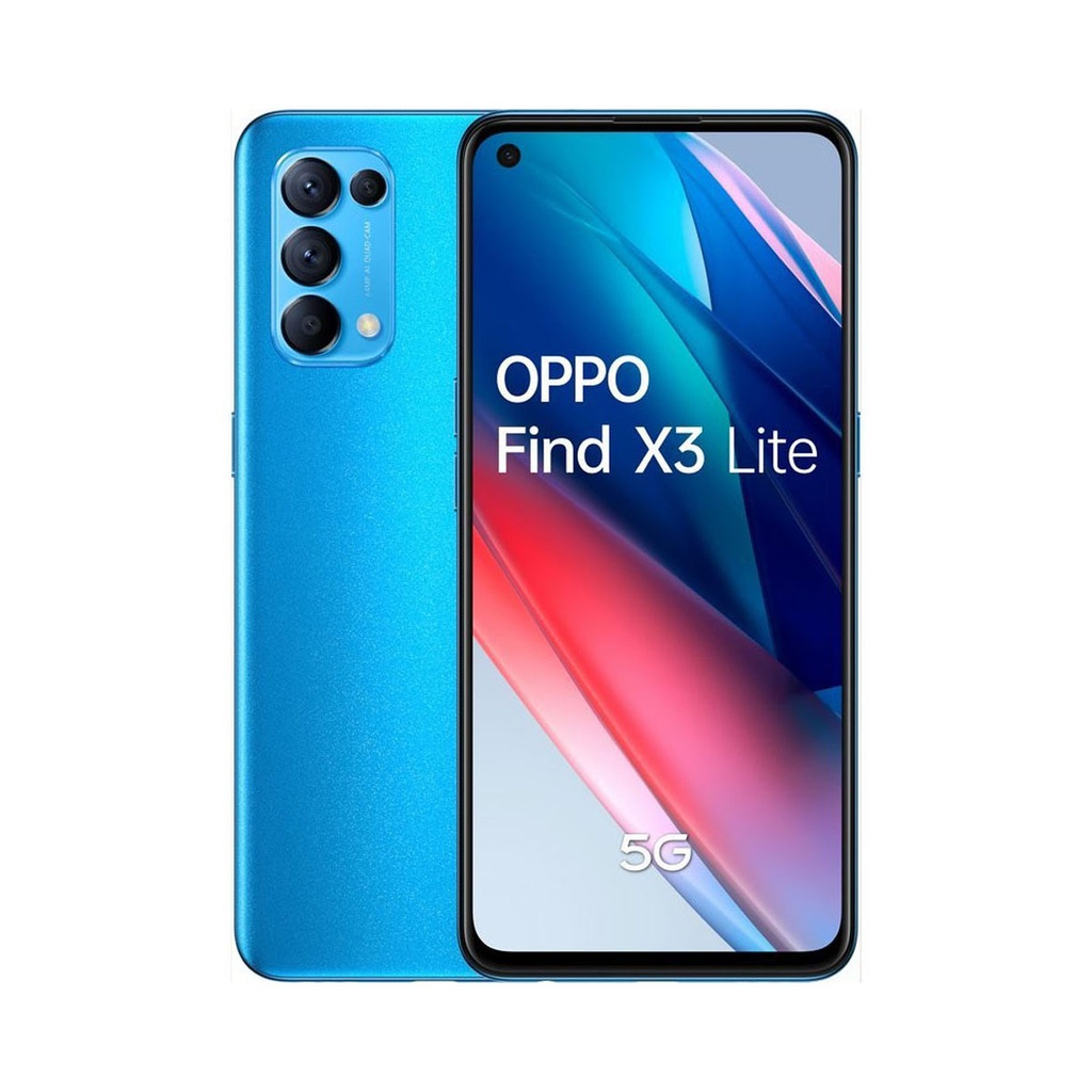 Oppo Find X3 Lite 5G 8 GB/128 GB Blau (Astralblau) Dual-SIM CPH2145