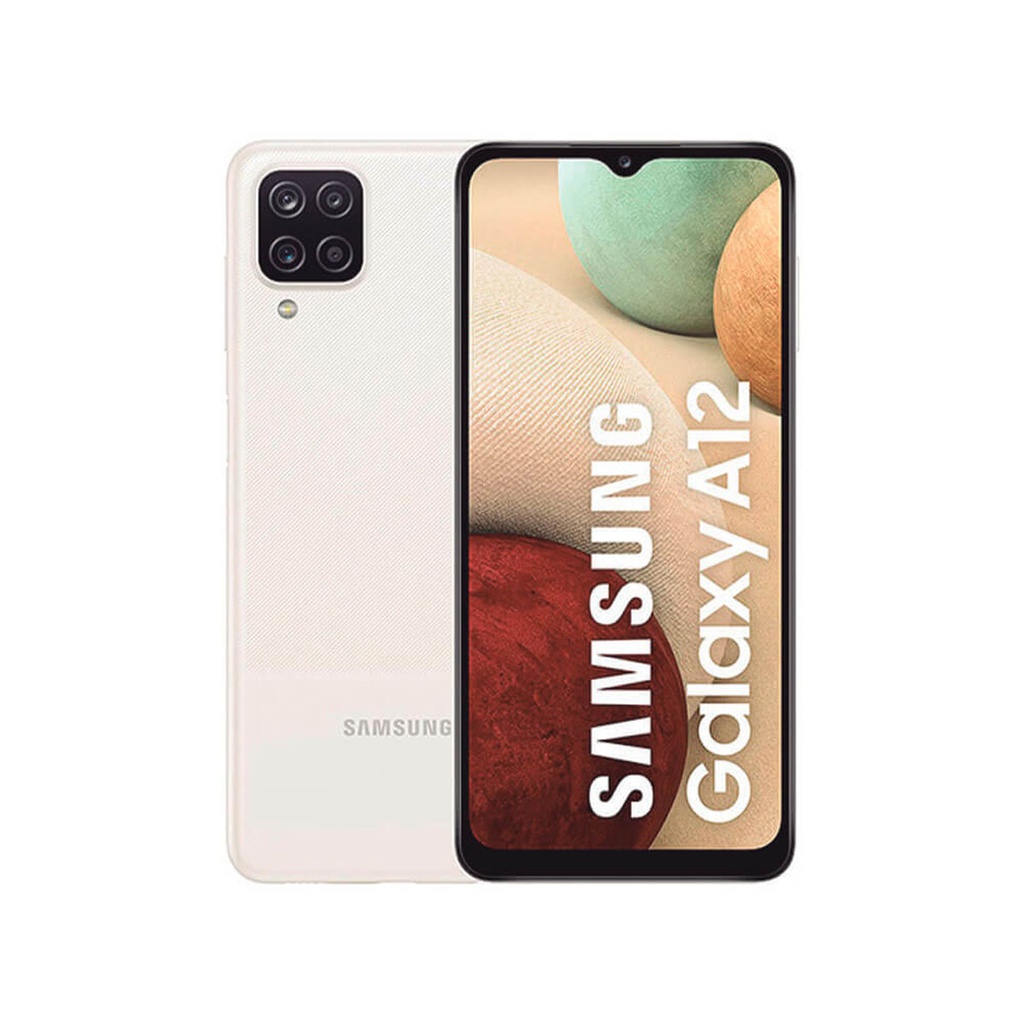 Samsung Galaxy A12 3 Go/32 Go Blanc (White) Double SIM Sans NFC A125F