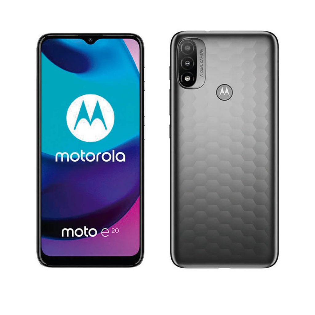 Motorola Moto E20 2GB/32GB Cinza Grafite (Graphite Grey) Dual SIM XT21553