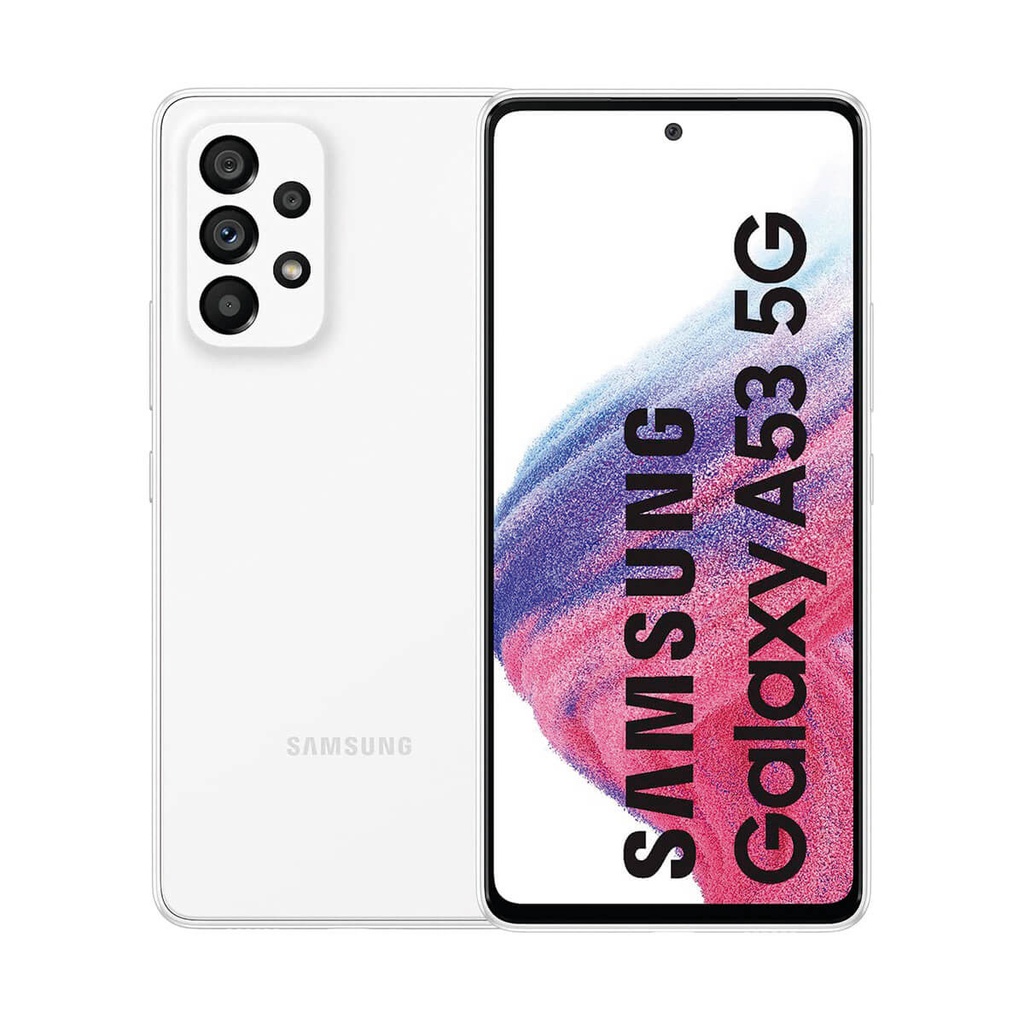 Samsung Galaxy A53 5G 6Go/128Go Blanc (White) Double SIM A536B