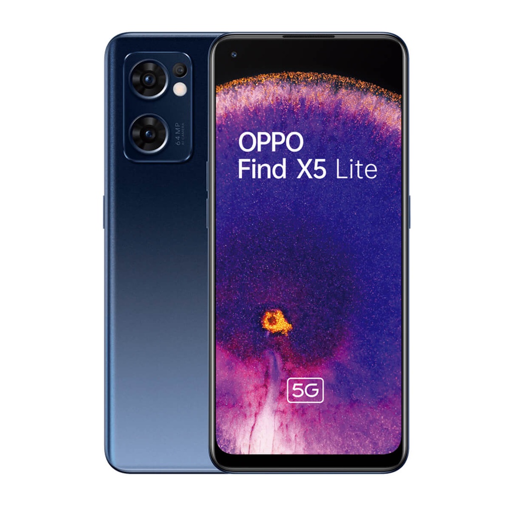 OPPO Find X5 Lite 5G 8GB/256GB Schwarz (Starlight Black) Dual SIM CPH2371