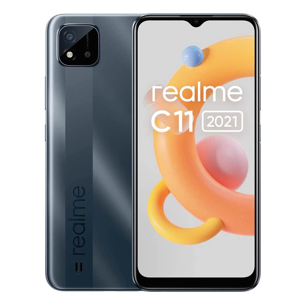 Realme C11 (2021) 4Go/64Go Gris (Iron Grey) Double SIM