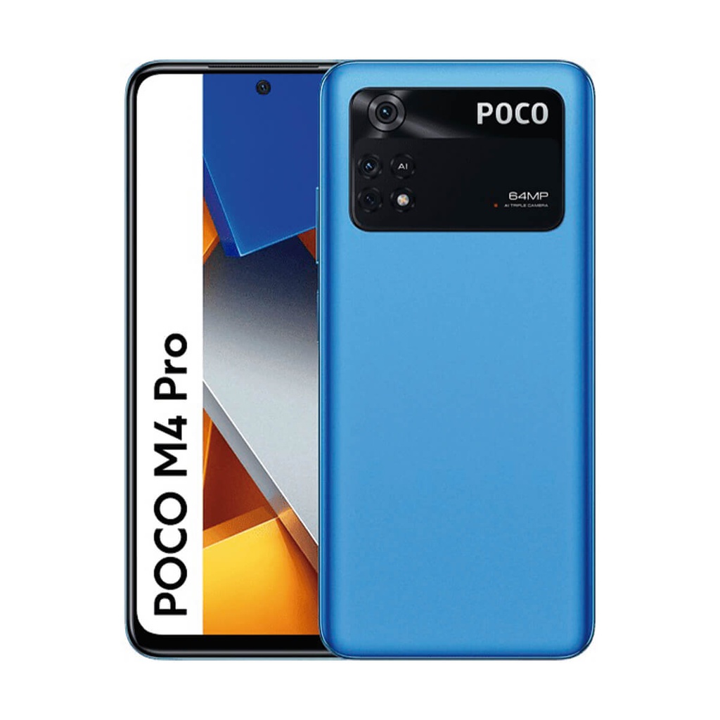 Xiaomi POCO M4 Pro 6 GB/128 GB Blau (Cool Blue) Dual-SIM 21091116AG