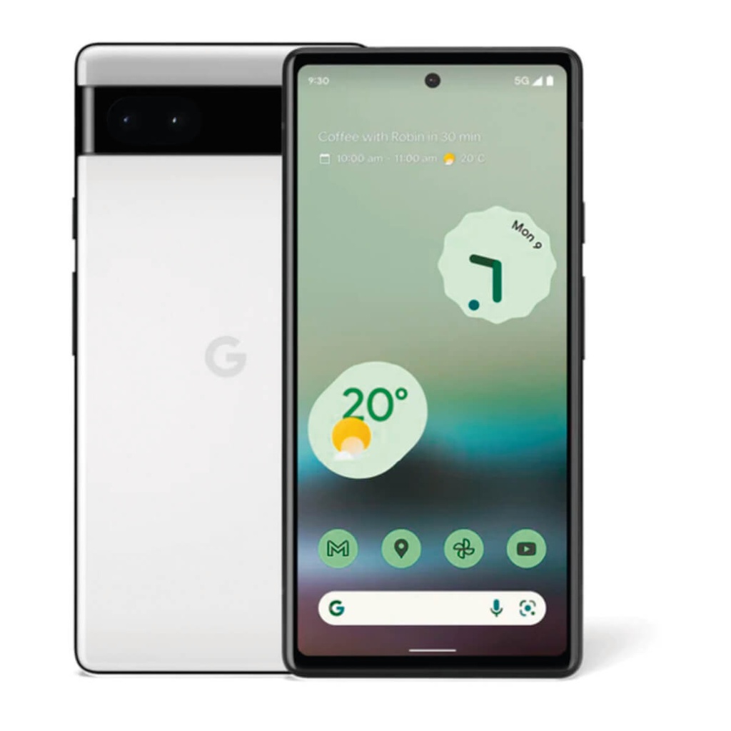 Google Pixel 6a 5G 6 GB/128 GB Bianco (Bianco gesso) G1AZG
