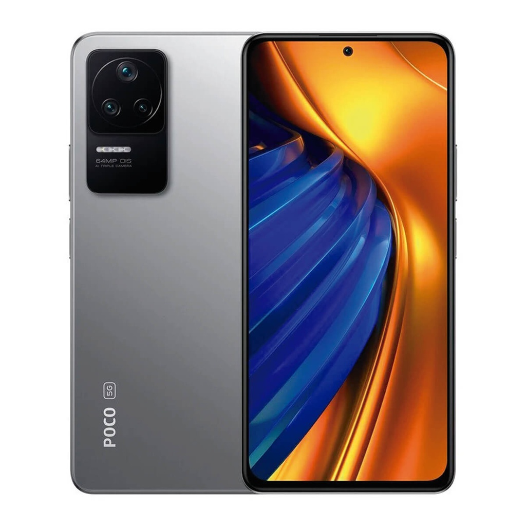 Xiaomi Poco F4 5G 8GB/256GB Prata (Moonlight Silver) Dual SIM 22021211RG