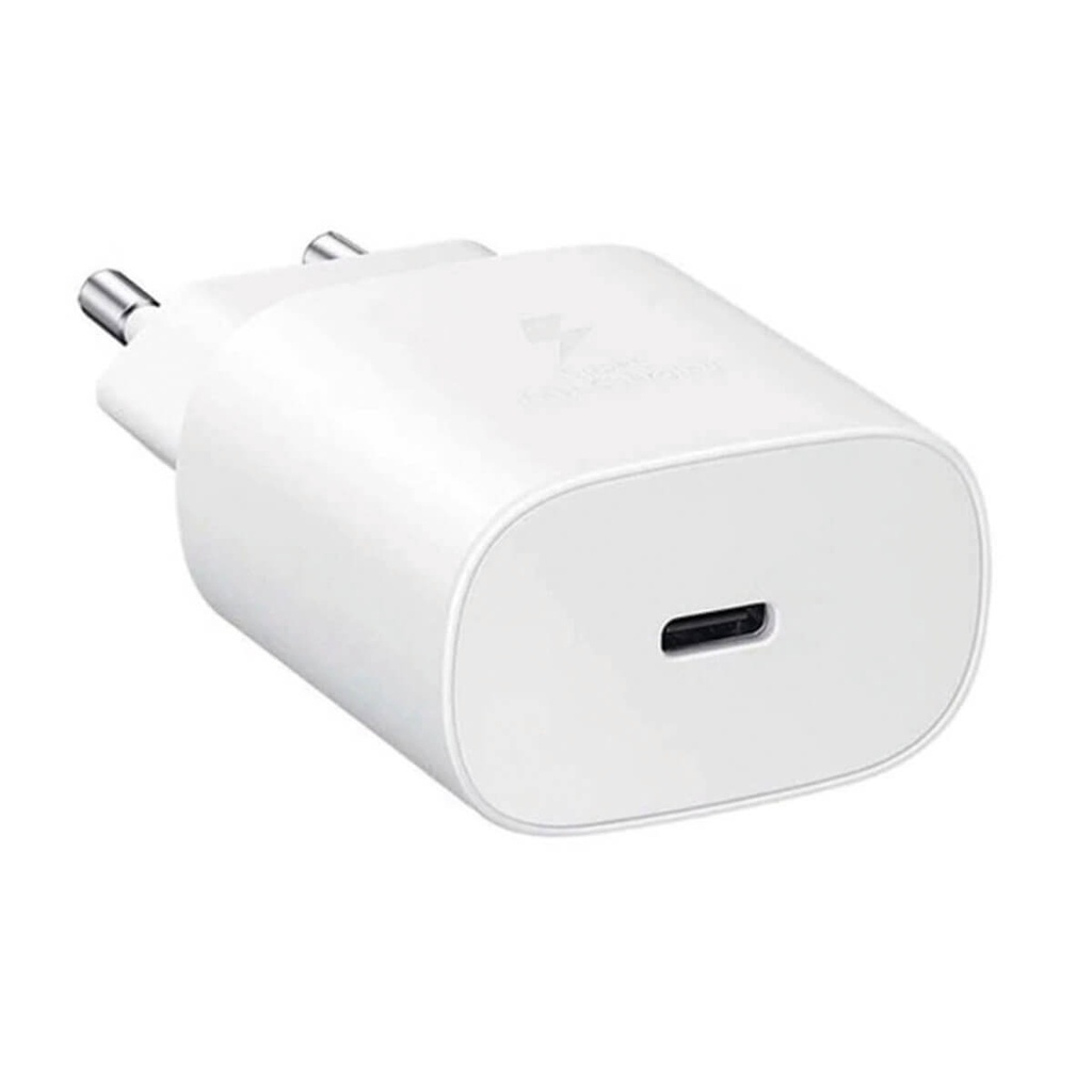 Samsung EP-TA800 Ultra Fast Charger USB-C 25W White (White) Without Cable